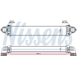Intercooler Echangeur Radiateur Pour MERCEDES Classe A B
