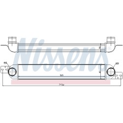 Intercooler Echangeur Radiateur Pour Opel Meriva A Vauxhall Meriva MK I (A)