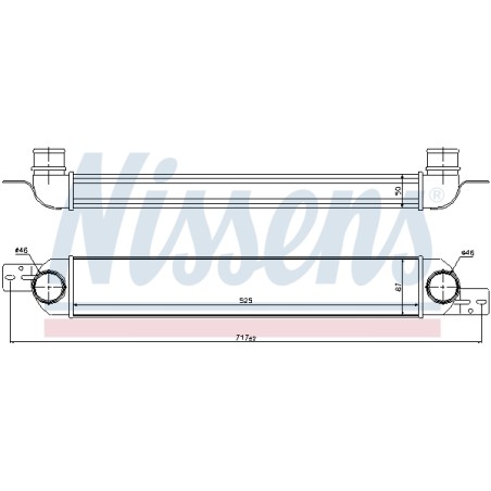 Intercooler Echangeur Radiateur Pour Opel Meriva A Vauxhall Meriva MK I (A)