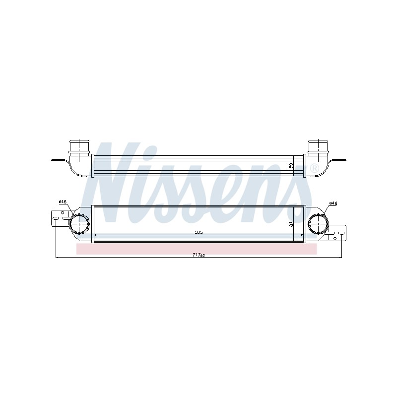 Intercooler Echangeur Radiateur Pour Opel Meriva A Vauxhall Meriva MK I (A)