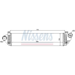 Intercooler Echangeur Radiateur Pour Volvo C30 C70 II S40 V40 V50 30665966