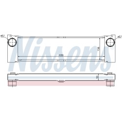Intercooler Echangeur Radiateur Pour MERCEDES Viano Vito