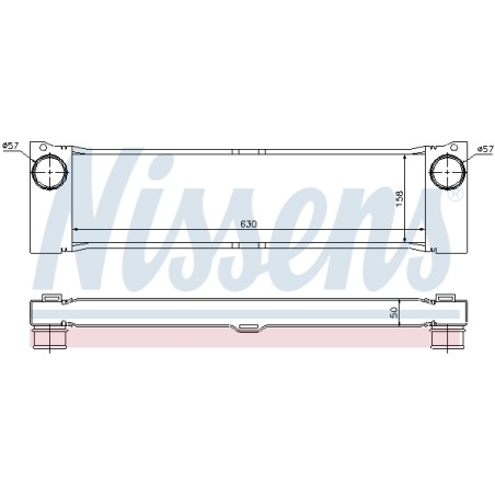 Intercooler Echangeur Radiateur Pour MERCEDES Viano Vito