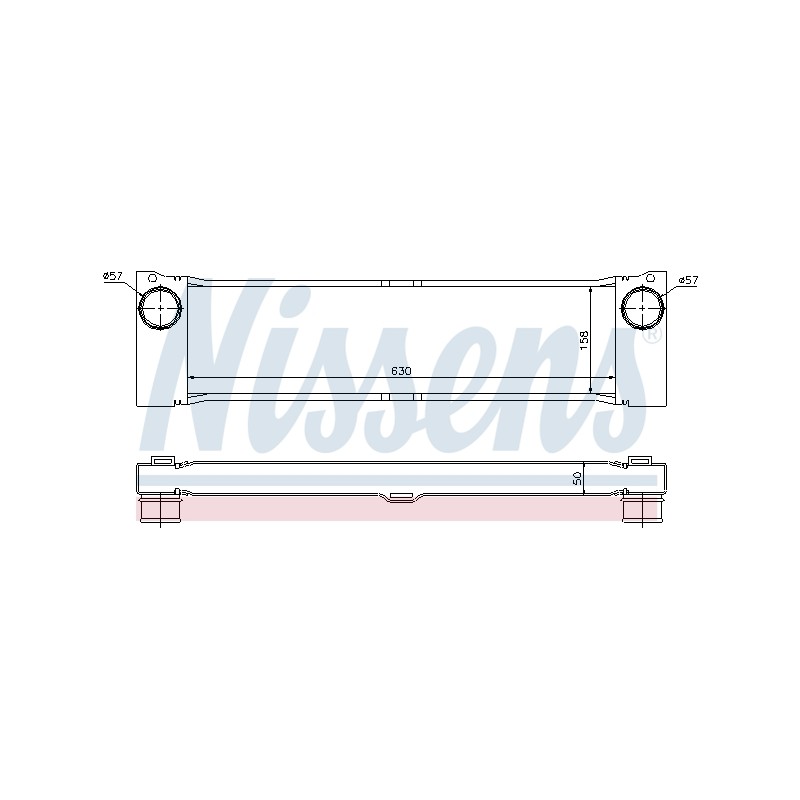 Intercooler Echangeur Radiateur Pour MERCEDES Viano Vito
