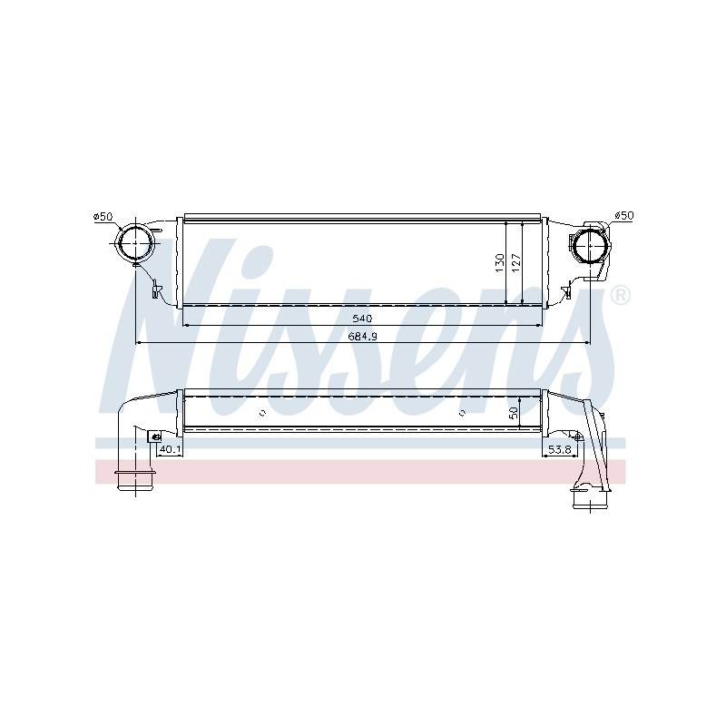 Intercooler Echangeur Radiateur Pour BMW Série 3 E46 1751.2.246.795 2.246.795
