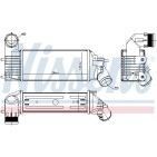 Intercooler Echangeur Radiateur Pour Peugeot 406 607 Citroën C5 I II