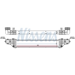 Intercooler Echangeur Radiateur Pour MERCEDES Classe E T-Model