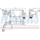 Intercooler Echangeur Radiateur Pour Opel Astra G Zafira A Vauxhall