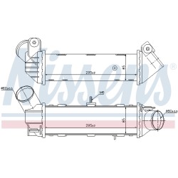 Intercooler Echangeur Radiateur Pour VW Caddy II Polo Seat Cordoba Ibiza II