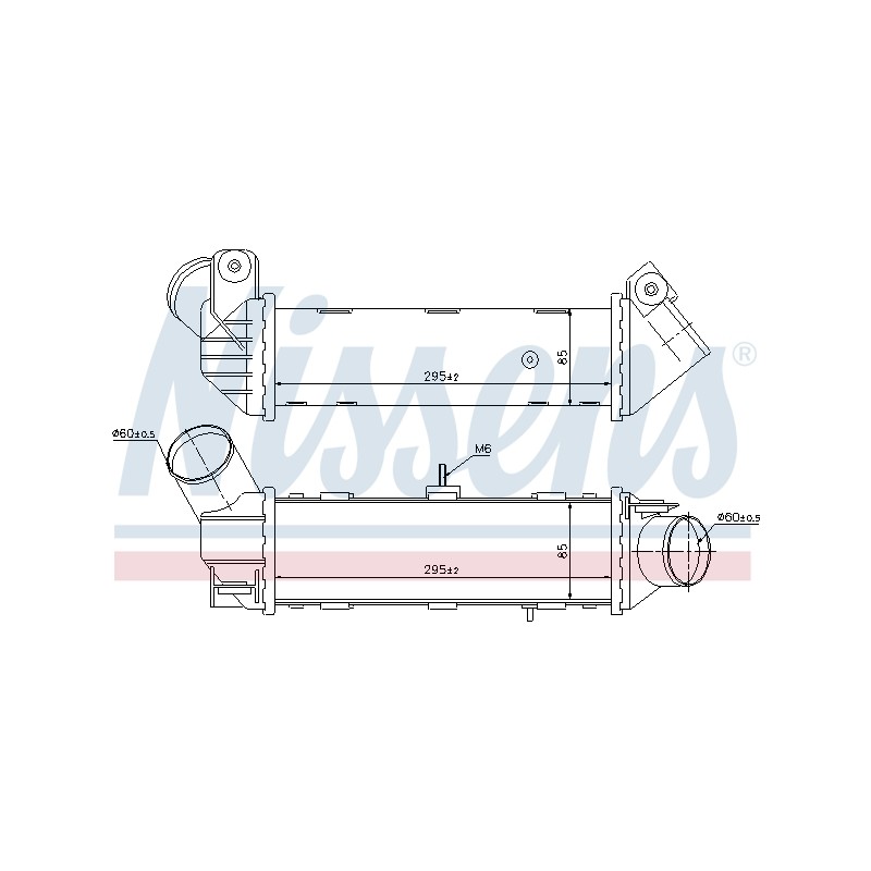 Intercooler Echangeur Radiateur Pour VW Caddy II Polo Seat Cordoba Ibiza II