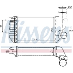 Intercooler Echangeur Radiateur Pour Peugeot Boxer Fiat Citroën 0384E4 0384G8