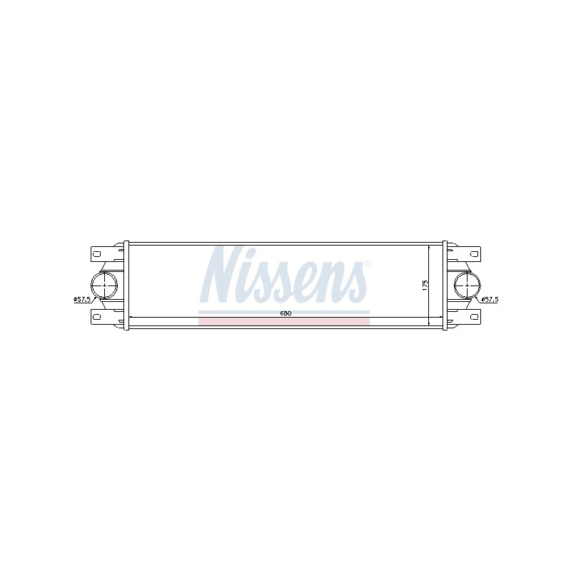Intercooler Echangeur Radiateur Pour Renault Opel Nissan Vauxhall 2141000QAA