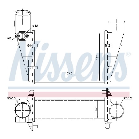 Intercooler Echangeur Radiateur Pour VW Passat Audi A4 A6