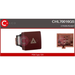 Bouton Warning Pour Peugeot Partner Citroën Berlingo