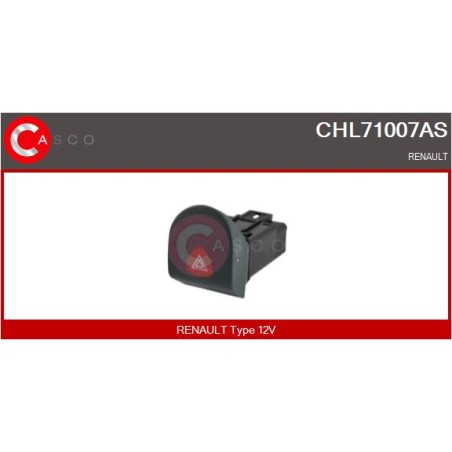 Bouton Warning Pour Renault Kangoo 320050701R 7700308821
