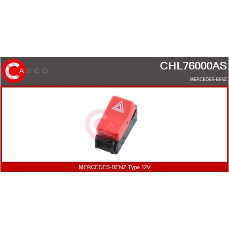 Bouton Warning Pour MERCEDES 190 Classe C