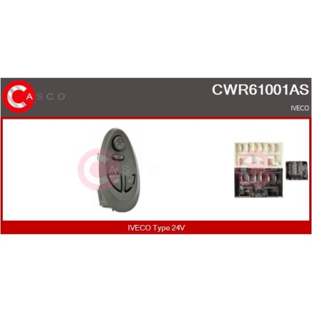 Commande Lève Vitre Pour Iveco Daily III 500321137