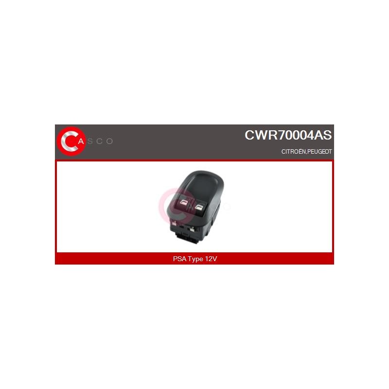 Commande Lève Vitre Pour Citroën Jumpy
