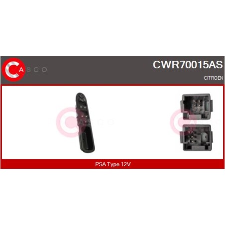 Commande Lève Vitre Pour Citroën C4 I II