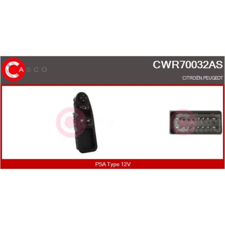 Commande Lève Vitre Pour Peugeot Expert