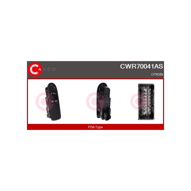 Commande Lève Vitre Pour Citroën C3 II