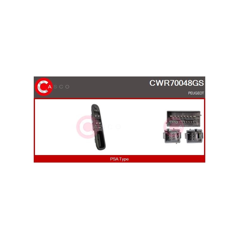 Commande Lève Vitre Pour Peugeot 3008