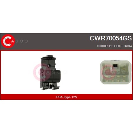 Commande Lève Vitre Pour Peugeot 108 Toyota Aygo Citroën C1 II 848200H010