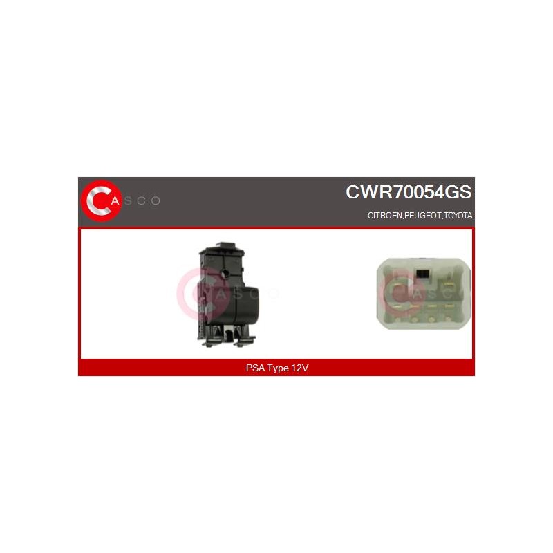 Commande Lève Vitre Pour Peugeot 108 Toyota Aygo Citroën C1 II 848200H010