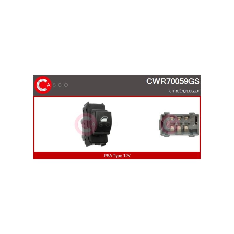 Commande Lève Vitre Pour Peugeot 208 II Expert Partner Rifter Traveller