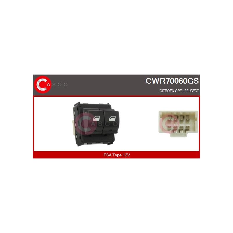 Commande Lève Vitre Pour Peugeot Opel Citroën C3 III C4 Cactus Jumpy