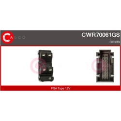 Commande Lève Vitre Pour Citroën C3 III