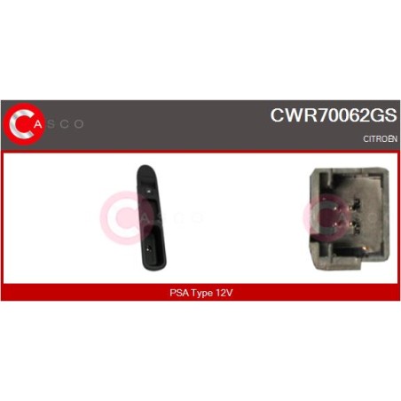 Commande Lève Vitre Pour Citroën C3 Picasso