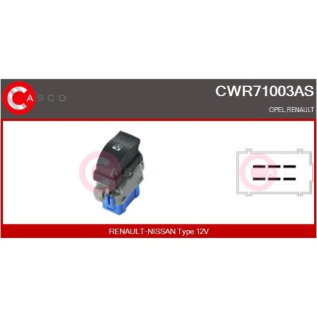 Commande Lève Vitre Pour Renault Master III Opel Movano B 8200476809 4419781