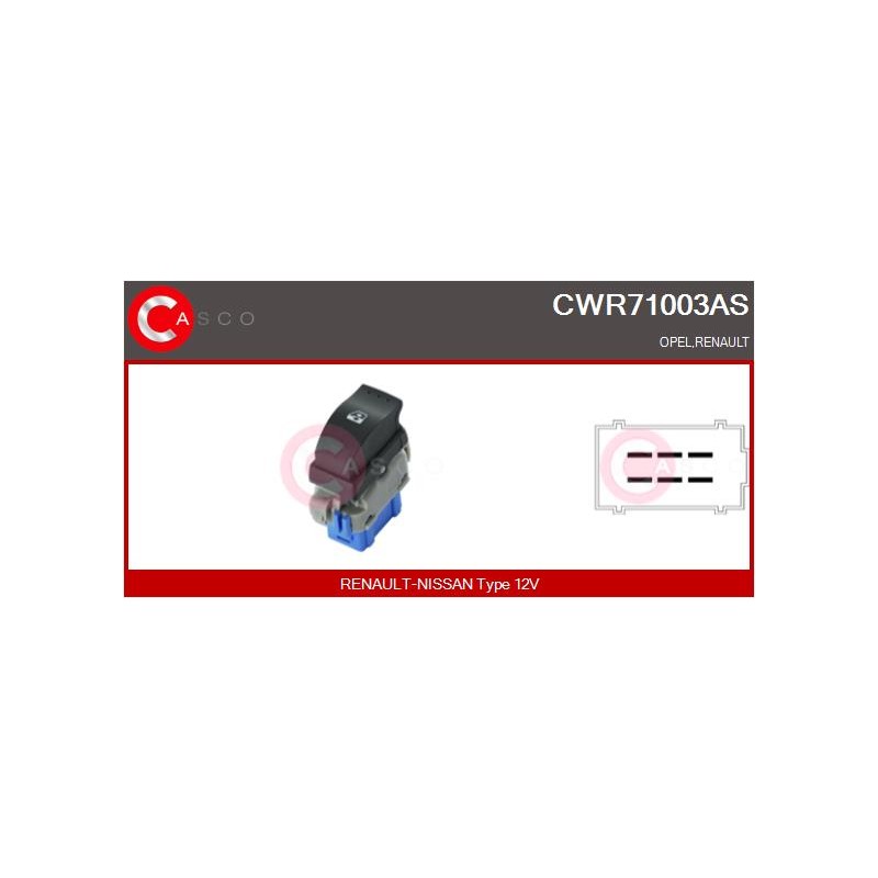 Commande Lève Vitre Pour Renault Master III Opel Movano B 8200476809 4419781