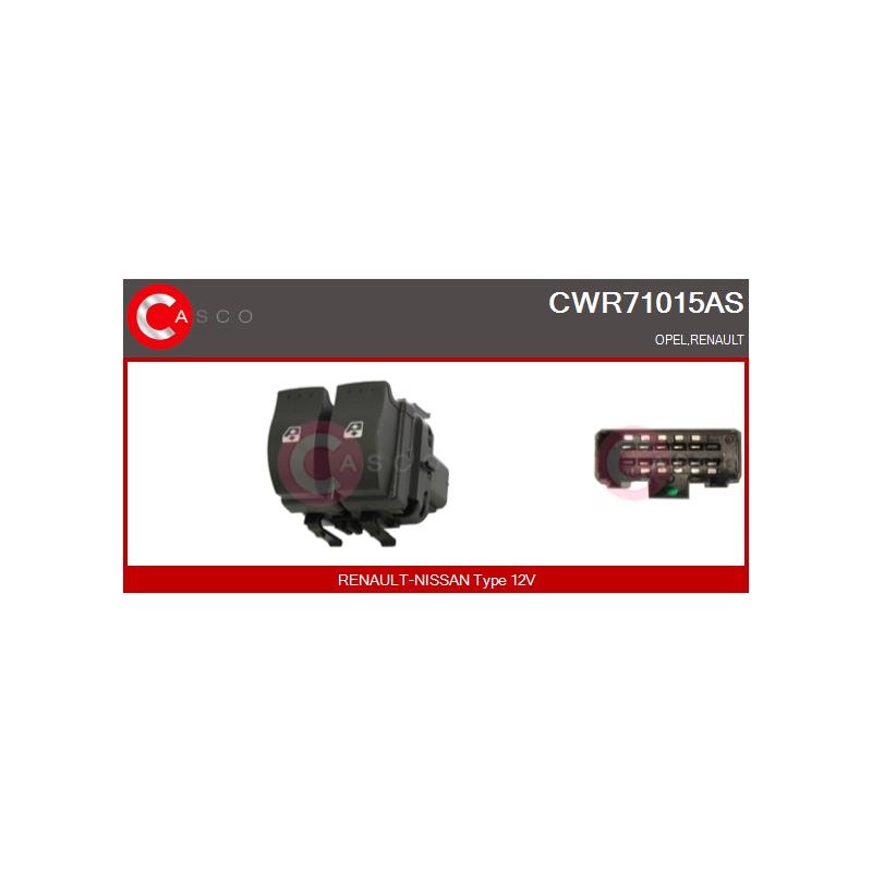 Commande Lève Vitre Pour Renault Master III Opel Movano B 8200476806 93197895