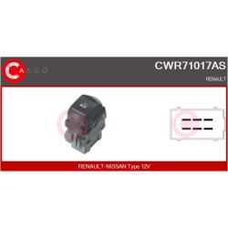Commande Lève Vitre Pour Renault Megane II 8200315013 8200414962