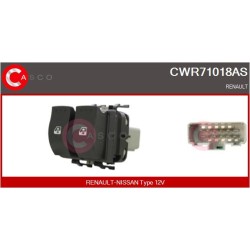 Commande Lève Vitre Pour Renault Megane II 8200108268 8200315033 8200315042