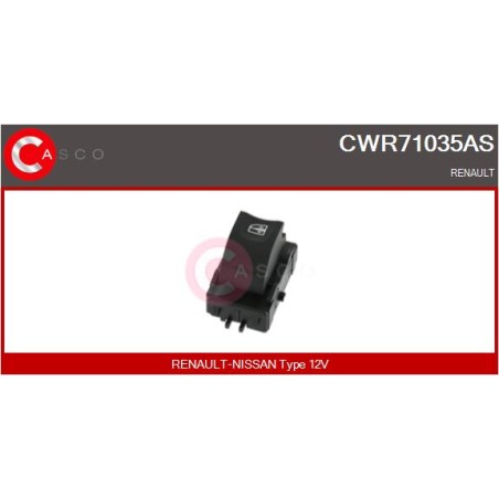 Commande Lève Vitre Pour Renault Fluence Laguna III Megane 809607841R