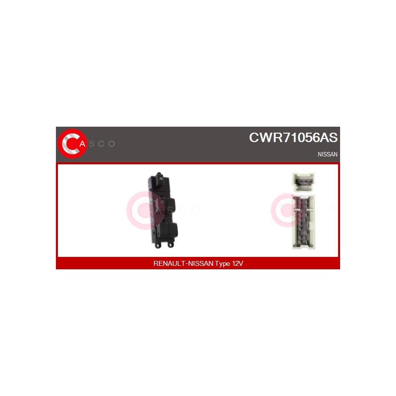 Commande Lève Vitre Pour Nissan Qashqai +2 I 25401-9U12 25401-BB60B 25401-BB65B