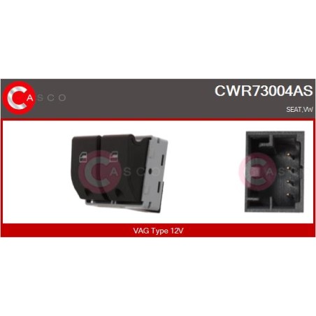 Commande Lève Vitre Pour VW FOX Polo Seat Cordoba Ibiza III