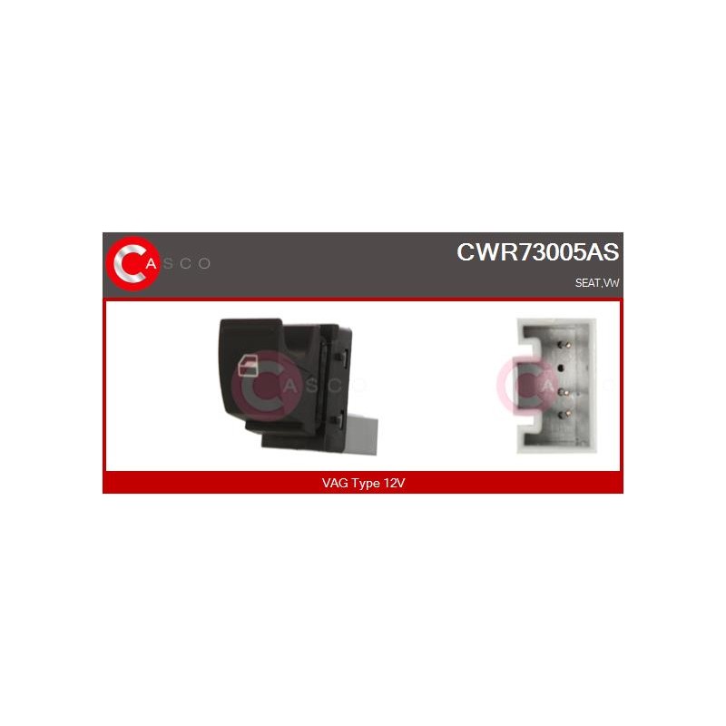 Commande Lève Vitre Pour VW Golf V VI Polo 7L6959855B 7L6959855B3X1