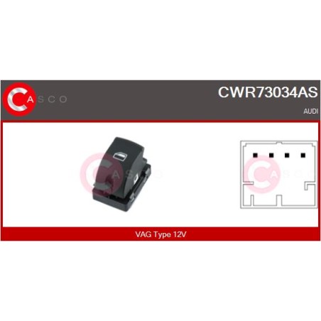 Commande Lève Vitre Pour Audi A3 A6 Q7