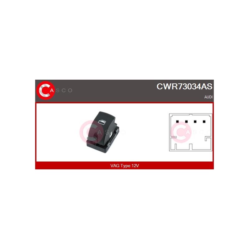 Commande Lève Vitre Pour Audi A3 A6 Q7