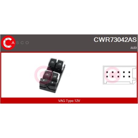 Commande Lève Vitre Pour Audi A6 A7 Q3