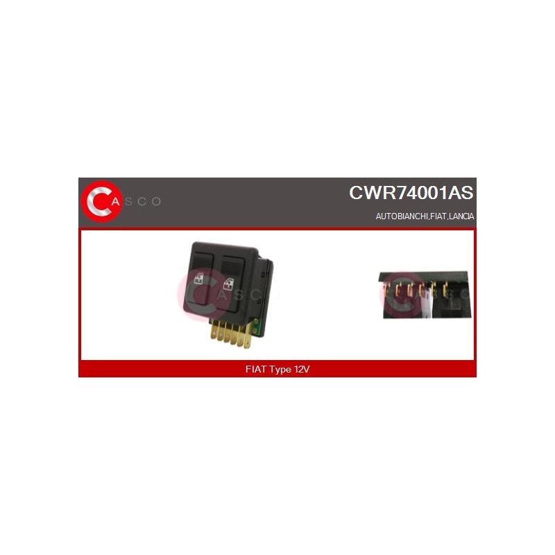 Commande Lève Vitre Pour Fiat UNO Lancia Y10 181449680