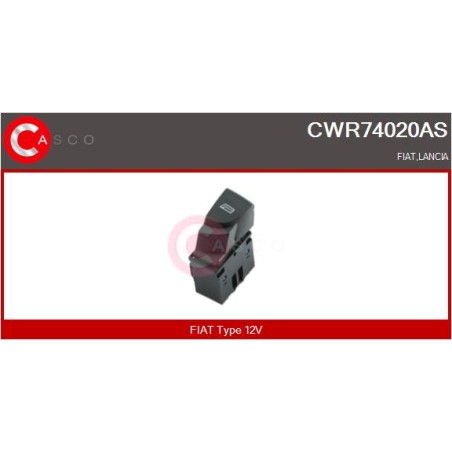 Commande Lève Vitre Pour Fiat Ducato 735315619_BLACK 735335418 735335418_BLACK