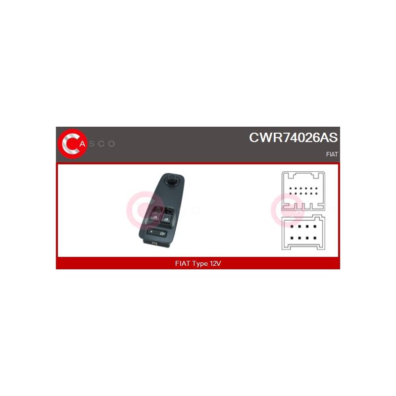 Commande Lève Vitre Pour Fiat Ducato 735421714 735487423