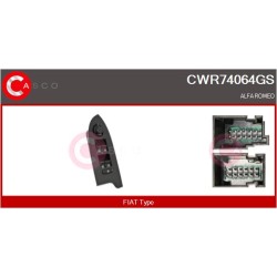 Commande Lève Vitre Pour Alfa Romeo Giulietta