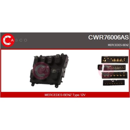 Commande Lève Vitre Pour MERCEDES Classe M