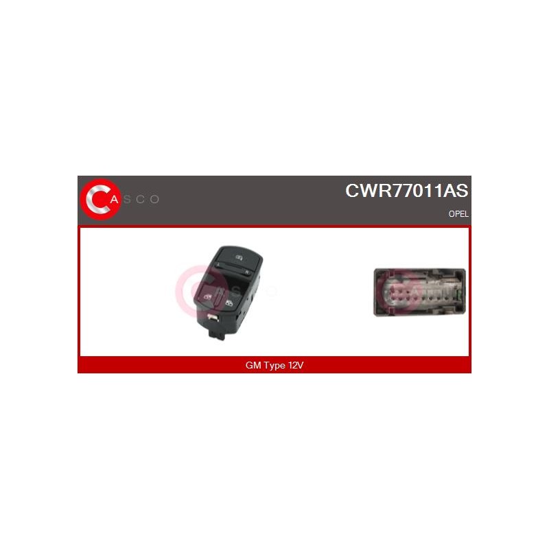 Commande Lève Vitre Pour Opel Corsa D